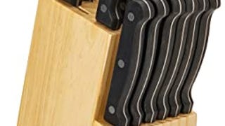 AmazonBasics 14-Piece Knife Block Set