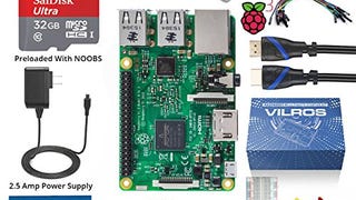 Vilros Raspberry Pi 3 Ultimate Starter Kit--Clear Case...