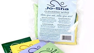 Jo-Sha Essential Oil Cleaning Wipes, 20-Pack,