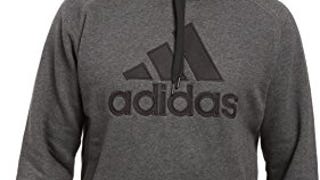 adidas Men's Essential Cotton Fleece Logo Pullover