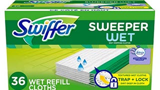 Swiffer Sweeper Wet Mopping Cloth Multi Surface Refills,...