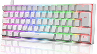 ZIYOU LANG MK21 Portable 60% Mechanical Gaming Keyboard...