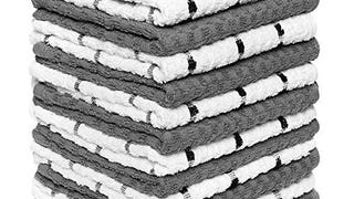 Zeppoli Kitchen Towels 12 Pack - 100% Soft Cotton - Dish...