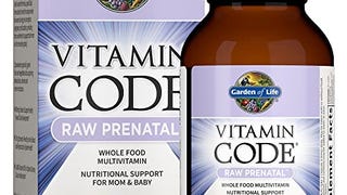 Garden of Life Prenatal Multivitamin for Women with Iron,...