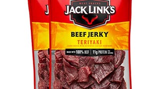 Jack Link's Beef Jerky, Teriyaki,(2)9 Oz Bags - Flavorful...