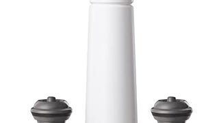 Vacu Vin Wine Saver Pump White with Vacuum Wine Stopper...