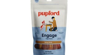 Pupford Thick Bully Sticks for Aggressive Chewers | Durable,...
