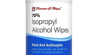 Pharma-C-Wipes 70% Isopropyl Alcohol Wipes (1 Canister...