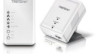 TRENDnet Powerline 500 AV Kit with Wi-Fi Extender, Includes...