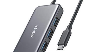 [Upgraded] Anker USB C Hub, 4-in-1 USB C Adapter, with...
