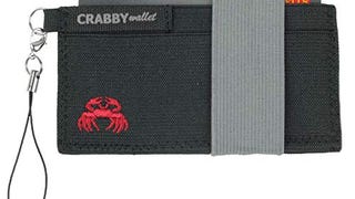 Crabby Wallet – Minimalist Wallet – Super Slim Men’s Wallet...