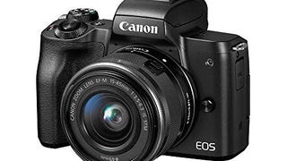 Canon EOS M50 Mirrorless Vlogging Camera Kit with EF-M...