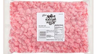 SOUR PATCH KIDS Cherry Soft & Chewy Candy, 5 lb