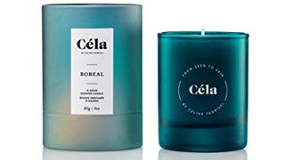 Céla Boreal Soy Candle, Relaxing Pine/Eucalyptus Essential...