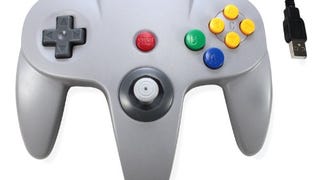 3rd Party Classic Retro N64 Bit USB Wired Controller for...