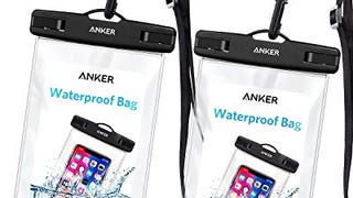 Anker Universal Waterproof Case, IPX8 Waterproof Phone...