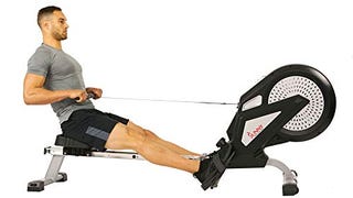 Sunny Air Rower Rowing Machine, Dual Resistance Exercise...