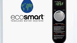 EcoSmart ECO 27 Electric Tankless Water Heater, 27 KW at...