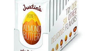 Justin's Honey Almond Butter Squeeze Packs, Gluten-free,...
