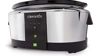 Crock-Pot 6-Quart WeMo-Enabled Smart Slow Cooker, Stainless...