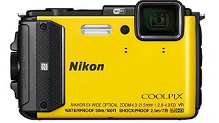 Nikon COOLPIX AW130 Waterproof Digital Camera with Built-...
