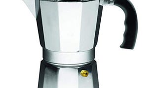 Imusa USA Aluminum Stovetop 6-cup Espresso Maker (B120-...