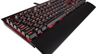 CORSAIR K70 LUX Mechanical Gaming Keyboard - Backlit Red...