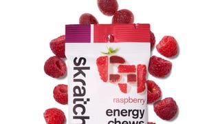 SKRATCH LABS Sport Energy Chews, Raspberry (10 pack) - Developed...