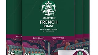 Starbucks K-Cup Coffee Pods—Dark Roast Coffee—French Roast...