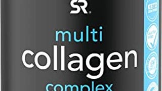 Multi Collagen Pills (Type I, II, III, V, X) Hydrolyzed...