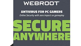 Webroot Antivirus for PC Gamers 2022 | 1 Device | 1 Year...