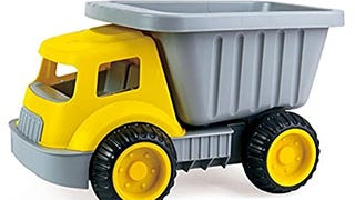 Hape Load & Tote Dump Truck Indoor/Outdoor Beach Sand Toy...
