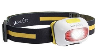 OxyLED Zommable 9 Modes LED headlamp with Rechargeable...