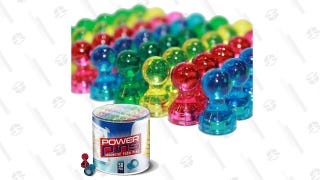 Power Pins Magnetic Push Pins (50-Pack)