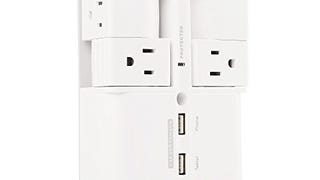 Cable Matters 4-Rotating Outlet Wall Mount Surge Protector...