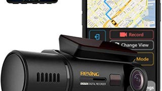 REXING V3 Dual Camera Front and Inside Cabin Infrared Night...