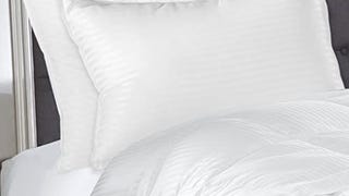 SUPERIOR White Down Alternative Pillow 2-Pack, Premium...