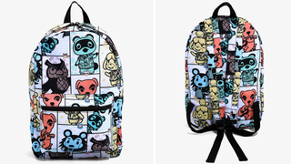 Animal Crossing Pastel Pop Art Backpack