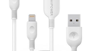 RAVPower 2-Pack 3ft 6ft MFi Certified Lightning Cable Compatible...