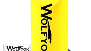 wolfyok 10L Dry Bag Waterproof Roll Top Duffel Bag with...