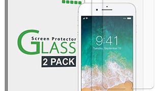 amFilm Glass Screen Protector for iPhone 8, 7, 6S, 6 (4....