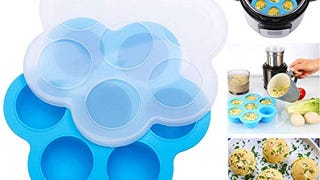 Silicone Egg Bites Molds for Instant Pot Accessories, Fits...