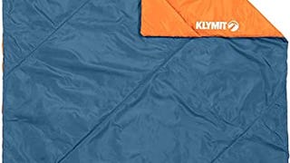 Klymit Versa Packable Camping Blanket and Comforter, Blue/...