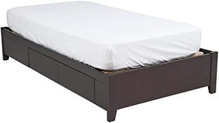 Modus Furniture Solid-Wood Bed, Queen, Nevis Simple...