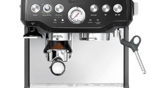 Breville Barista Express Espresso Machine, Black Sesame,...