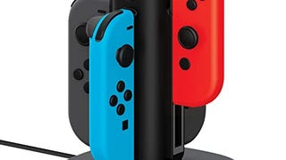 TALK WORKS Joy-Con Charger Dock For Nintendo Switch Gaming...