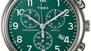 Timex Unisex TWC066500 Weekender Chrono Green/Tan Double-...