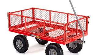 Gorilla Cart 800 Pound Capacity Heavy Duty Durable Steel...