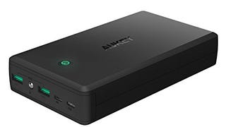 AUKEY 30000mAh Power Bank, Portable Charge with 4.8A Dual-...