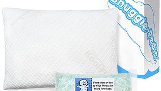 Snuggle-Pedic Adjustable Cooling Pillow - Shredded Memory...